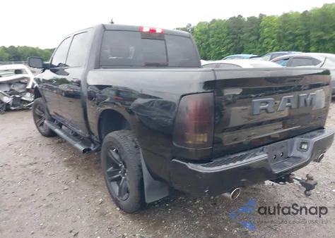 2018 Ram 1500 Night 4X4 5'7 Box z USA, uszkodzony, nr VIN 1C6RR7MT3JS122116